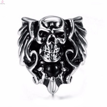 2017 new arrival gothic punk fashion lion skull ring for women